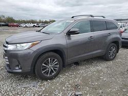 Salvage cars for sale at Cahokia Heights, IL auction: 2017 Toyota Highlander SE