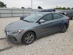 Vehiculos salvage en venta de Copart New Braunfels, TX: 2017 Hyundai Elantra SE