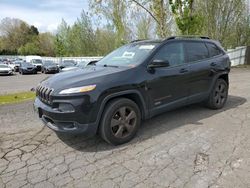 Salvage cars for sale at Portland, OR auction: 2017 Jeep Cherokee Latitude