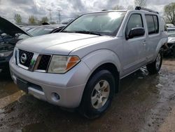 Salvage cars for sale at Elgin, IL auction: 2005 Nissan Pathfinder LE