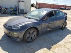 Salvage cars for sale from Copart Sun Valley, CA: 2023 Tesla Model 3