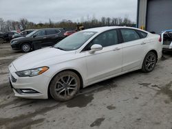 Salvage cars for sale from Copart Duryea, PA: 2017 Ford Fusion SE