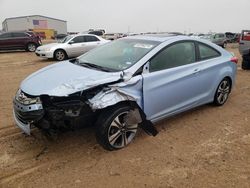 Salvage cars for sale from Copart Amarillo, TX: 2013 Hyundai Elantra Coupe GS