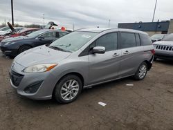 Salvage cars for sale at Woodhaven, MI auction: 2013 Mazda 5