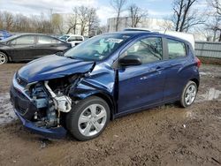 Salvage cars for sale from Copart Central Square, NY: 2022 Chevrolet Spark LS