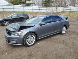 Vehiculos salvage en venta de Copart Davison, MI: 2016 Volkswagen Passat SE