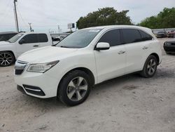 Salvage cars for sale at Oklahoma City, OK auction: 2016 Acura MDX