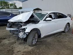 Salvage cars for sale at Spartanburg, SC auction: 2021 Honda Accord LX