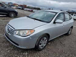 Salvage cars for sale from Copart Columbus, OH: 2010 Hyundai Elantra Blue