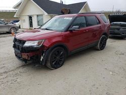 Ford salvage cars for sale: 2017 Ford Explorer XLT