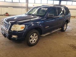 Ford salvage cars for sale: 2007 Ford Explorer XLT