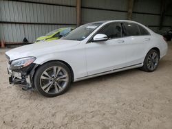 Salvage cars for sale at Houston, TX auction: 2019 Mercedes-Benz C300
