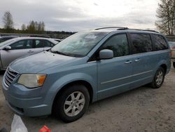 Salvage cars for sale at Arlington, WA auction: 2009 Chrysler Town & Country Touring