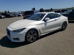 Infiniti Q60 Premium salvage cars for sale: 2017 Infiniti Q60 Premium