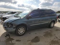 Salvage cars for sale from Copart Grand Prairie, TX: 2005 Chrysler Town & Country Touring