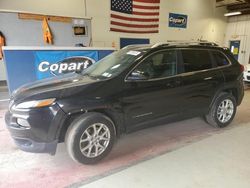 Salvage cars for sale at Angola, NY auction: 2015 Jeep Cherokee Latitude