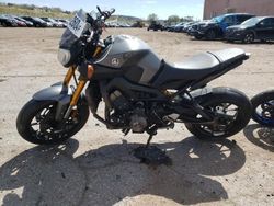 Salvage motorcycles for sale at Colorado Springs, CO auction: 2015 Yamaha FZ09