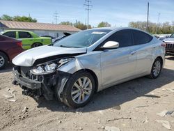 Salvage cars for sale at Columbus, OH auction: 2015 Hyundai Elantra SE