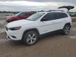 Jeep Cherokee Limited salvage cars for sale: 2022 Jeep Cherokee Limited