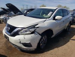 Salvage cars for sale from Copart Elgin, IL: 2015 Nissan Murano S