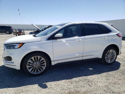 Salvage cars for sale from Copart Adelanto, CA: 2020 Ford Edge Titanium