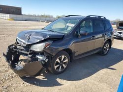 Salvage cars for sale at Kansas City, KS auction: 2017 Subaru Forester 2.5I Premium