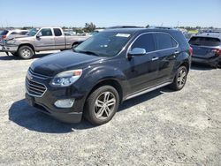 Salvage cars for sale at Antelope, CA auction: 2017 Chevrolet Equinox Premier