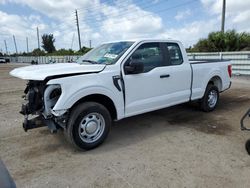 Salvage cars for sale at Miami, FL auction: 2023 Ford F150 Super Cab