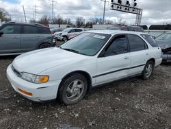 Salvage cars for sale from Copart Columbus, OH: 1997 Honda Accord LX