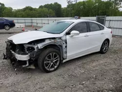 Salvage cars for sale at Augusta, GA auction: 2019 Ford Fusion SEL