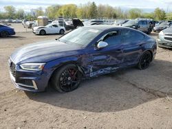 Salvage cars for sale at Chalfont, PA auction: 2019 Audi S5 Premium Plus