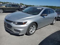 Chevrolet salvage cars for sale: 2017 Chevrolet Malibu LS