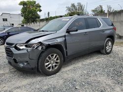 Salvage cars for sale from Copart Opa Locka, FL: 2019 Chevrolet Traverse LS
