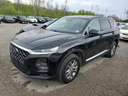 Hyundai salvage cars for sale: 2020 Hyundai Santa FE SEL