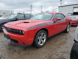 Dodge Challenger salvage cars for sale: 2016 Dodge Challenger SXT