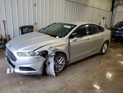 Salvage cars for sale at Franklin, WI auction: 2015 Ford Fusion SE