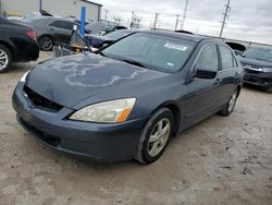 Salvage cars for sale from Copart Haslet, TX: 2004 Honda Accord EX