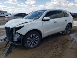 Salvage cars for sale from Copart Amarillo, TX: 2016 Acura MDX Technology