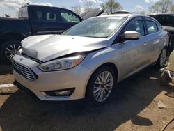 Ford Focus Titanium salvage cars for sale: 2015 Ford Focus Titanium