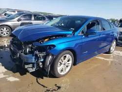 Salvage cars for sale from Copart Grand Prairie, TX: 2018 Ford Fusion SE Hybrid
