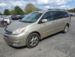 Salvage cars for sale from Copart Mocksville, NC: 2004 Toyota Sienna XLE