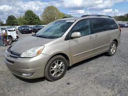 Vehiculos salvage en venta de Copart Mocksville, NC: 2004 Toyota Sienna XLE