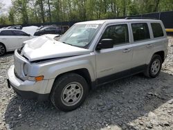 Salvage cars for sale at Waldorf, MD auction: 2013 Jeep Patriot Sport