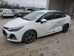 Salvage cars for sale from Copart Fort Wayne, IN: 2019 Chevrolet Cruze LT