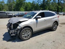 Salvage cars for sale at Greenwell Springs, LA auction: 2021 Toyota Venza LE