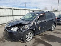 Salvage cars for sale from Copart Littleton, CO: 2016 Subaru Forester 2.5I Premium