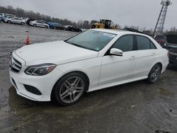 Salvage cars for sale from Copart Windsor, NJ: 2016 Mercedes-Benz E 350 4matic