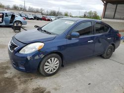 Salvage cars for sale at Fort Wayne, IN auction: 2014 Nissan Versa S