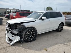 Salvage cars for sale at Riverview, FL auction: 2021 Volvo XC90 T6 Momentum