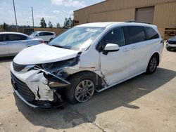 Salvage cars for sale at Gaston, SC auction: 2021 Toyota Sienna LE